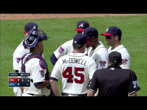 CIN AT ATL - April 27, 2014