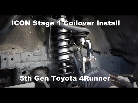 Icon Stage 1 Coilover Install - 5th Gen Toyota 4Runner