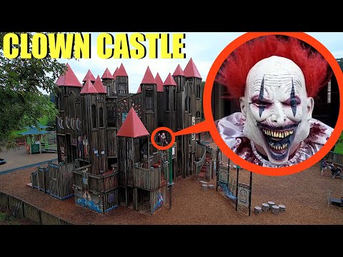 when you see this Clown inside of Clown Castle Playground RUN AWAY FAST!! (It's CRAZY)