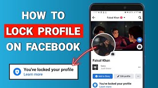 How to lock Facebook profile 2023 [Step by step] || Facebook Profile is Locked || UPDATED METHOD