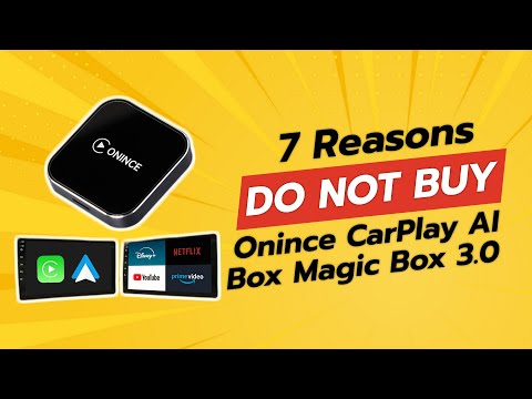 Onince CarPlay AI Box Magic Box 3.0 | 7 Reasons NOT to Buy 🚫🚗