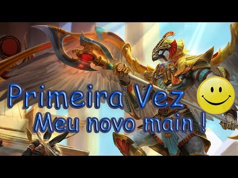 Smite - Primeira Vez Horus !!!