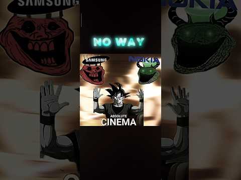 SAMSUNG VS NOKIA #nokia6300 #nokia6600 #samsung #smartphone #viral #anime #oldnokia #dragonball