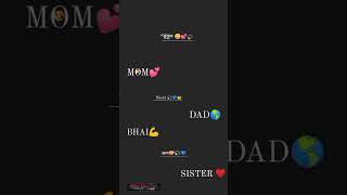 Download lagu mom dad sister brother status ❤️ mp3
