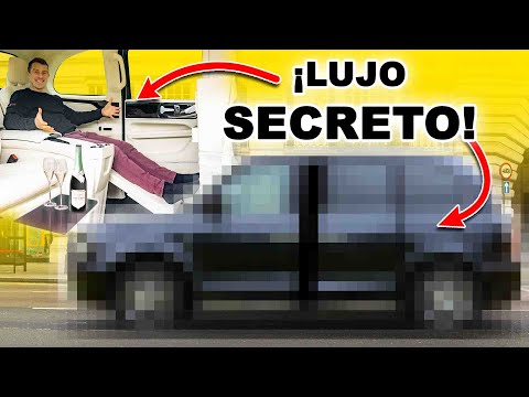 ¡El interior más lujoso que he visto en mi vida!