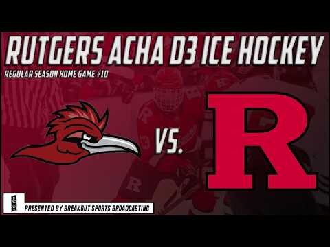 Rutgers Scarlet Knights ACHA M3 vs Ramapo College Roadrunners