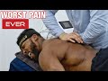 The WORST PAIN | Getting NECK & BACK Cracked | Trigger Point Massage
