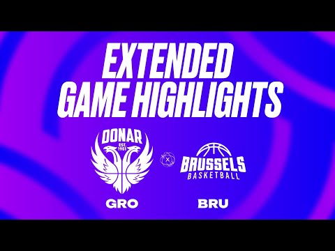 Donar Groningen vs. Brussels Basketball Extended Game Highlights