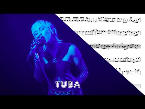 Miley Cyrus - Midnight Sky – Tuba Sheet Music