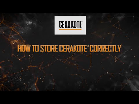 Cerakote® | How To Store Cerakote Correctly