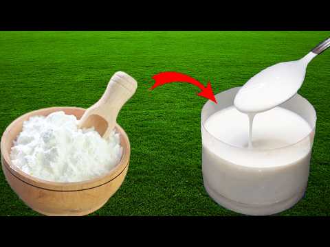 Don't buy white glue, make it yourself in two minutes with only one ingredient. Amazing adhesive