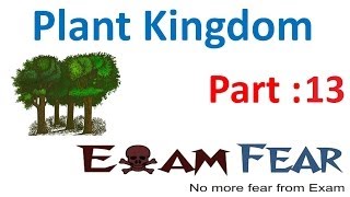 Biology Plantae part 13 (Mosses: structure, life cycle, mosses vs leafy liverwots) CBSE class 11 XI