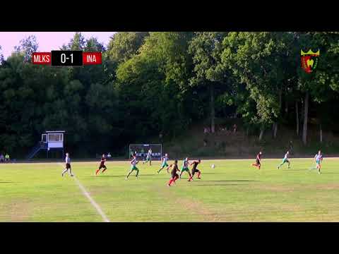 Mechanik Bobolice 0 -  1 Ina Goleniów | Skrót meczu
