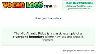 Video thumbnail for divergent boundary