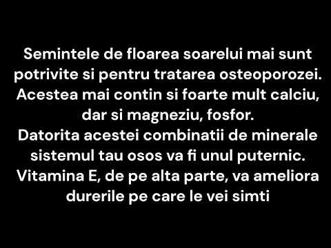 Reteta seminte floarea soarelui