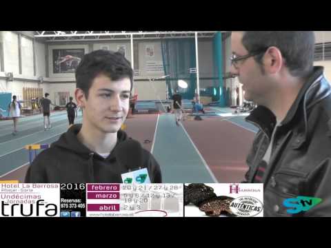 DEPORTE: Hugo de Miguel, atleta del CAEP Soria