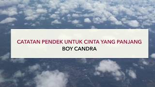 Download lagu Jangan Pergi - Boy Candra mp3