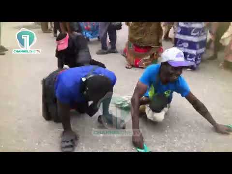 Accra Mayor Dances With Tudu Traders During Sanitation Day