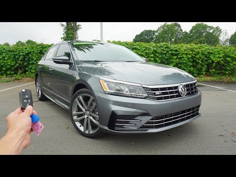 2019 Volkswagen Passat 2.0T SE R-Line: Start Up, Walkaround, Test Drive and Review