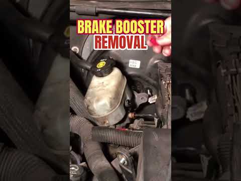 REMOVING A BRAKE BOOSTER. Link to full video in the description. #shorts