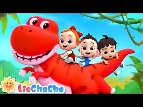 ????Dino Finger Family Song | Baby Shark | Sharing Is Caring | Nursery Rhyme & Kids Songs | LiaChaCha
