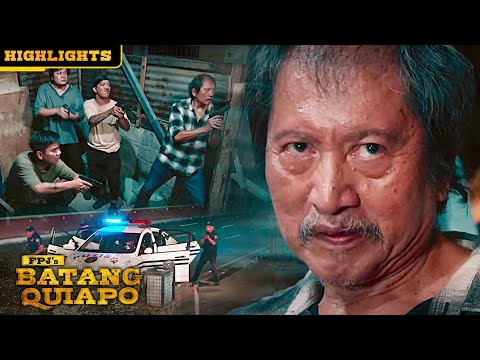 Lucio saves Edwin and his group from the police FPJ's Batang Quiapo
