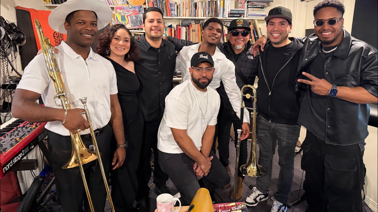 Promotional video thumbnail 1 for Los Calderones Live Salsa Funk music for weddings and events