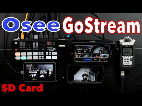 Osee GoStream Deck Recording My LIVE Stream To The SD Card ( Test 1 )