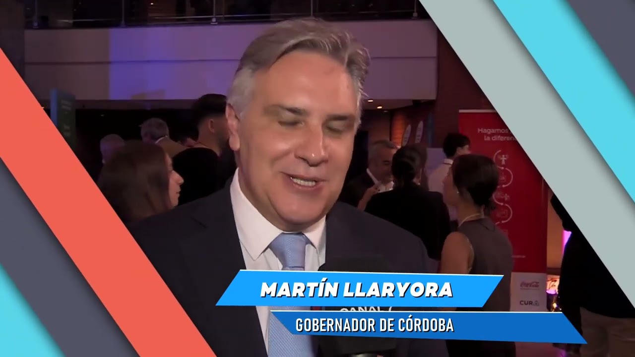 ¡Felices 60 años Canal 7! El saludo de Martín Llaryora