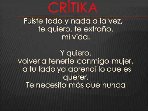 Fuiste tú - Shé ft Crítika & Saík ft Mowlihawk con letra