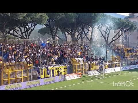 23.4.2023 Juve Stabia-Audace Cerignola 2-2 (Serie C,Curva Sud,Ultras,Pyro,Tifo)