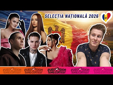 🇲🇩 Selecția Națională 2026: Moldova My Top 16 Eurovision 2026 #SelecțiaNațională2026 #Eurovision2026