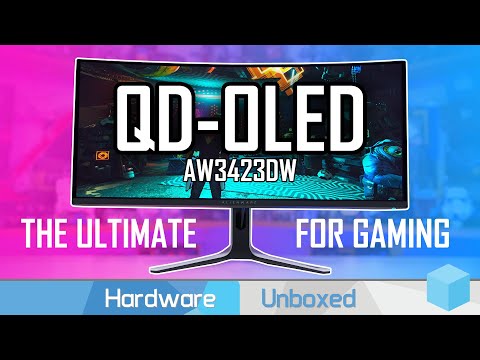 External Review Video YleSuwK8vR4 for Dell Alienware AW3423DW 34" UW-QHD Curved Ultra-Wide QD-OLED Gaming Monitor (2022)