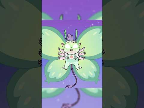 COOL Butterfly Transformations 🦋 #starvstheforcesofevil #animation #shorts