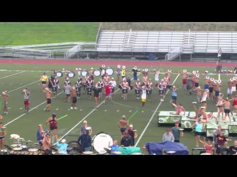 Cadets 2015 - Drum feature on field