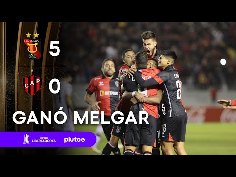 MELGAR 5 - 0 PATRONATO | RESUMEN | CONMEBOL LIBERTADORES 2023 | PlutoTV