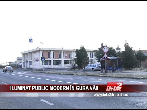 ILUMINAT PUBLIC MODERN ÎN GURA VĂII