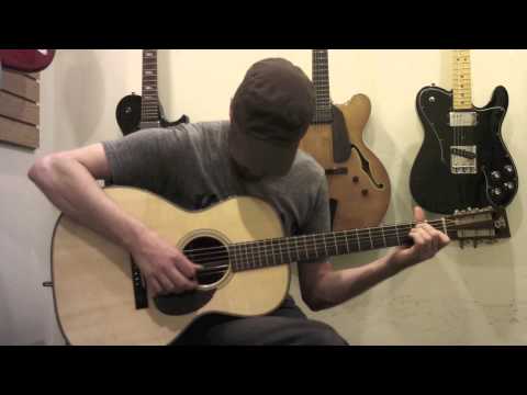 Acoustic Music Works guitar demo - Santa Cruz H-13 (H13)