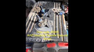 Replacing a 2003-2007 Dodge Ram 5.9L Diesel MAP (Manifold Absolute Pressure) Sensor.