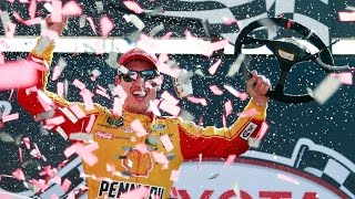 Penske Sweep: Joey Logano leads the parade with a win in 300th start
