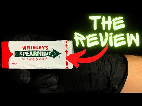 Wrigley´s Spearmint Chewing Gum Review