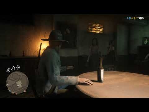 Red Dead Redemption 2 Online fight in a bar