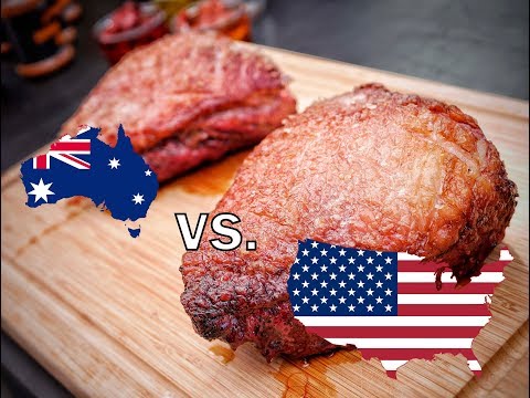 Beef Battle !!!  American Black Angus vs. Australian Wagyu