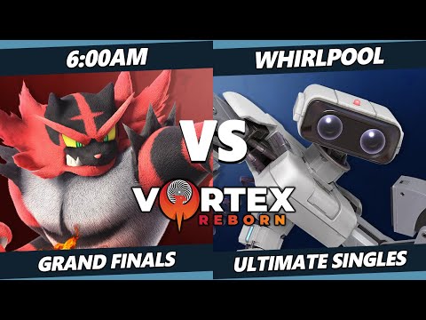 Vortex Legends 13 GRAND FINALS - Whirlpool (ROB) Vs. 6:00am (Incineroar) SSBU Ultimate Tournament