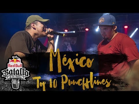 Top 10 mejores punchlines de la Final Nacional México 2017 | Red Bull Batalla de los Gallos