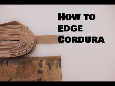How to Edge Cordura
