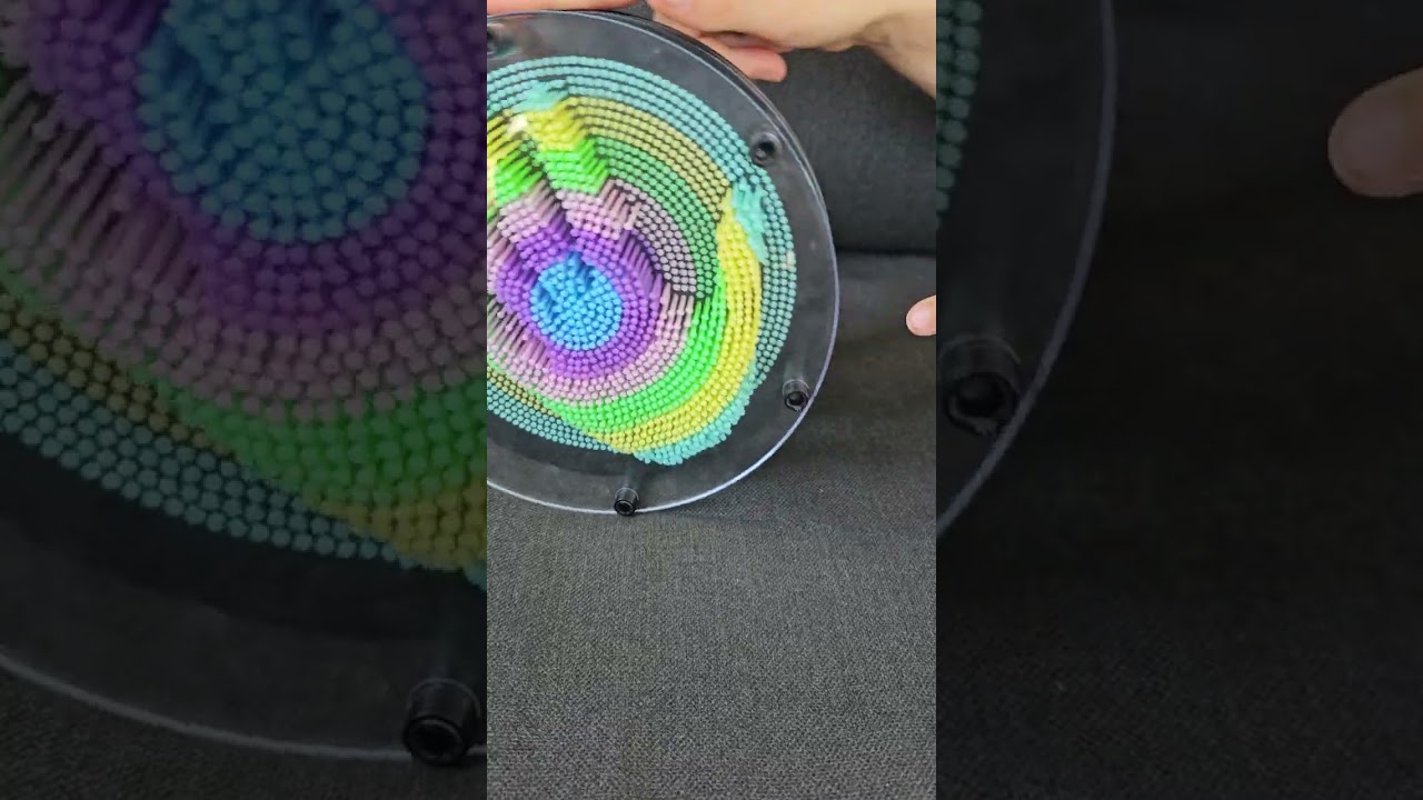 Kaiko Large Rainbow Pin Art @SensoryAssist