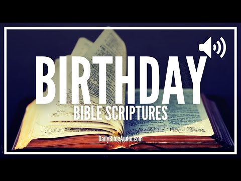 Bible Verses For Birthday Blessings | Best Scriptures For Birthday