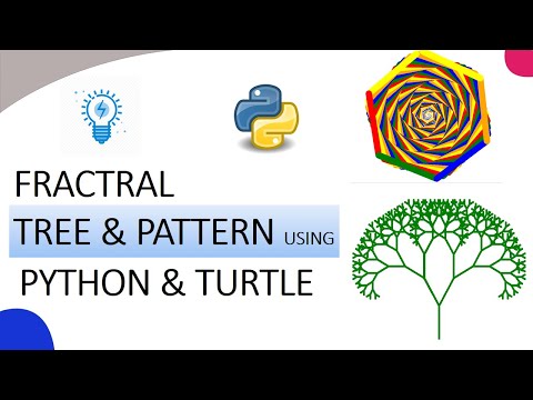 Drawing A Tree With Python Using Turtle Module