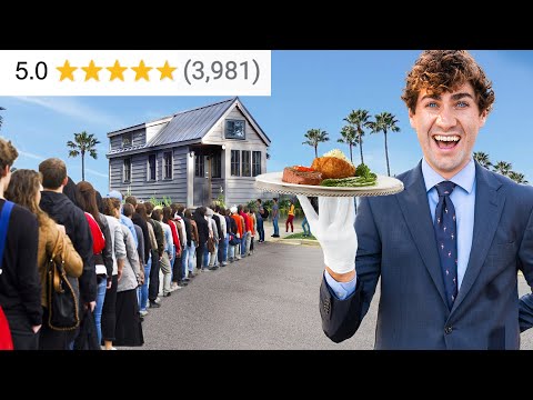 I Opened A FAKE 5-Star Restaurant In My House!